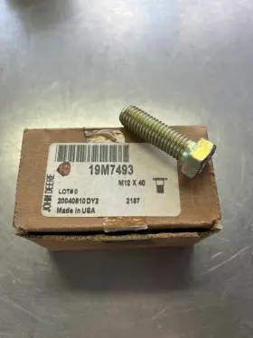 19m7493 John Deere Genuine Oem Bolt Qty Of 2 Bolts