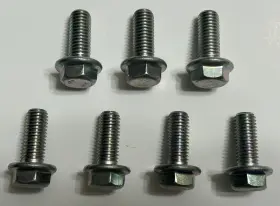 19m7785 John Deere 7-pack Genuine Hex Flange Head Metric Bolt New Oem Free Shipp