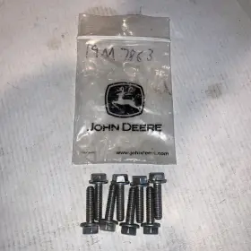 19m7863 John Deere Genuine Hexagonal Head Flange Bolt Pack Of 8
