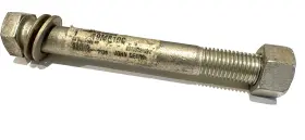 19m8100 John Deere Hex Bolt M20 X 180 With 2 Washers Nut - Part