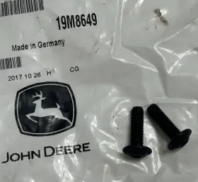 John Deere 19m8649 2-pack Genuine Screws New Oem Free Shipping