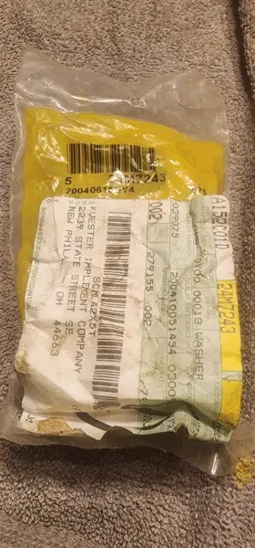 24m7243 John Deere Washers 5 Pack Nos