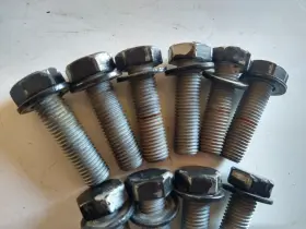 M16-2.0 John Deere 24m7338 Oem Hex Head Bolt 55mm Long Set Of 10 With Washer 10.9 #2