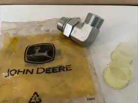 38h1007 John Deere Genuine Elbow Fitting New Oem