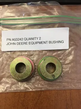 A53242 John Deere Lot Of 2 Original Equipment Bushing #a53242
