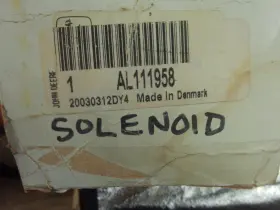 Al111958 John Deere - Solenoid Lgsh3bx2