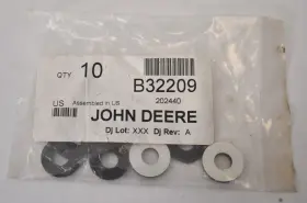 B32009 John Deere B32209 Flat Washer Hardware Kit Round Replacement Pieces For