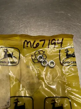 M67194 John Deere Genuine Oem Nut Qty Of 3 Nuts