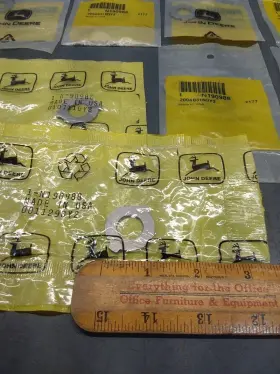 N190988 John Deere 10/pack Nos Thrust Washer Cotton Pk 9920 9930 9940 9950 9960 9965 #2