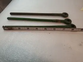 P41674 John Deere 3 Eye Bolt 8 Inch Long 3/8