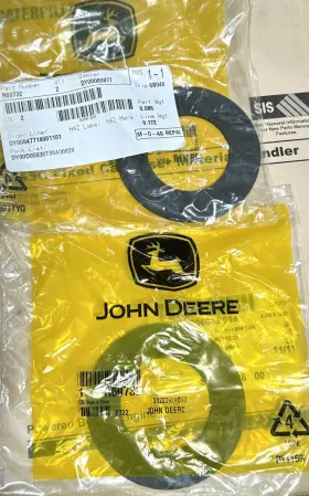 R60732 John Deere 2 New Genuine Thrust Washers Nip