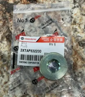 3xtap832200 Kioti New Genuine Oem Hydraulic Oil Drain Plug And Gasket For Sl Tl