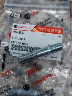 01517-51035 Kioti U3215-41131 New Oem Hydraulic Cylinder Mounting Stud For Ck Dk Nx Ns