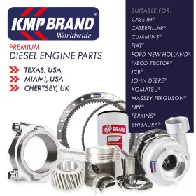 4224312m91 Kmp Brand Cylinder Head Bolt Kit - Longer Bolts For Later Blocks Suitable M