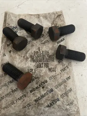 01010-61635 Komatsu Genuine - Bolt Set Of 5 New Oem 0101061635