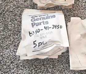 186-1339 Komatsu 6 Pc Bolt Lot Fits Onan Nos