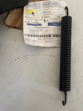 566-43-17591 Komatsu Genuine Spring New Oem