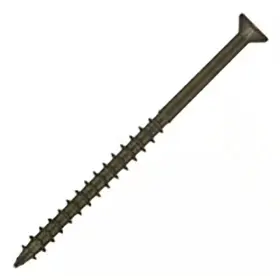 Ktx Cutter 313047990976 #8 X 3 Inch Ultra Guard Square Drive Flat-head Coarse Thread With Nibs Double Aug