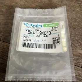 15841-94040 Kubota 4 Genuine Injector Washer With 2 Holes