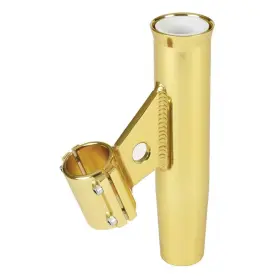 Ra5003gl Lees Tackle Clamp-on Rod Holder - Gold Aluminum Vertical Mount Fits