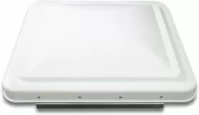Leisure 445040589574 14 Inch Rv Roof Vent Cover Universal Replacement Lid White For Camp #2