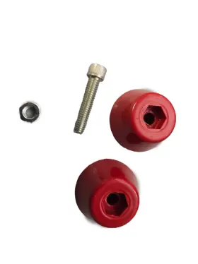 115920ak Mcneilus Mixer Rear Control Red Knob Kit