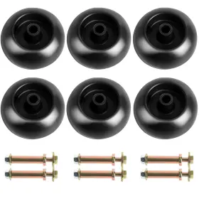 103-3168 Metalsuberg 764155065245 6 Pack Anti Scalp Lawn Mower Deck Wheel And Bolt Kits Replaced For E