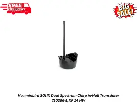 710286-1 Minn Kota Humminbird Solix Dual Spectrum Chirp In-hull Transducer Xp 14 Hw