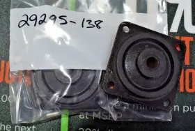 29295-138 Morbark Qty 2 Boxer Radiator Mount For Perkins - Nos