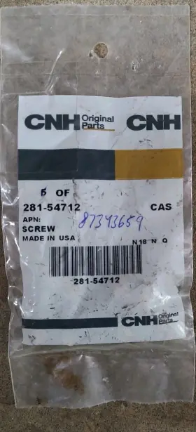 281-54712 New Holland 87343659 Lot Of 6 Genuine Case Screw