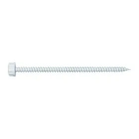 Nylo-tec 445019149136 #10 X 4 Inch Nylon White Bi-hex Head Sheet Metal Screw 50 Per Pack