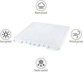 Oungy 313032365307 Rv Vent Covers For Roof Compatible With 14 X Inch Replace #3