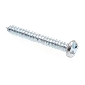 100-pac Prime-line 711181524772 #10 X 1-1/2 Inch Zinc Plated Steel One-way Round Head Sheet Metal Screws