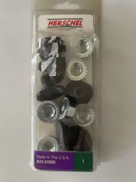B55-0356d Rotary Drum Mower Blade Bolts And Nuts 6pc Set Herschel Adams Krone