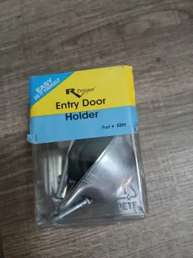 E251 Rv Designer 601320982511 Entry Door Holder Metal Plunger 3 Inch Outside Hardware