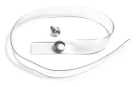H750 Rv Designer Tieback Strap Clear Plastic 18 Inch Interior Hardware