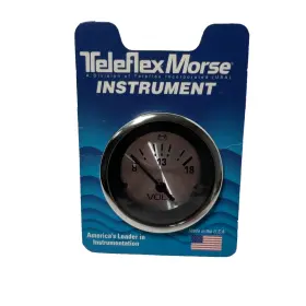 63478p Sierra Teleflex 2 Inch Voltmeter Sterling 8-18 Vdc By