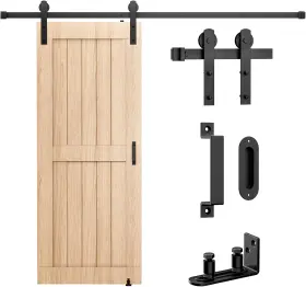 12-80-68-0012 Signstek Kit De Herrajes Para Puerta Corrediza Granero 6.6 Pies Juego Completo Res