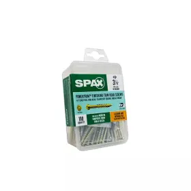 Spax 726084027909 #8 X 3-1-1/8 Inch Exterior / Interior Trim Head Wood Composite Screws Powertrim T