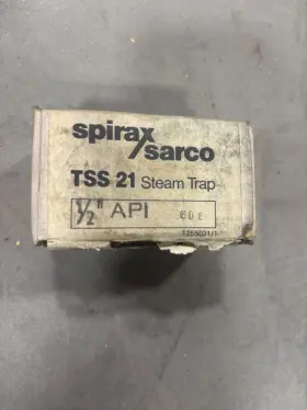 Spirax Sarco Tss-21 Tss 21 Steam Trap Pmo 21bar Tmo 242 C Fixed Temp. Discharge 7ba