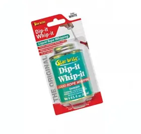 9887220 Star Brite Dip It Whip Liquid Rope Whipping Colored White