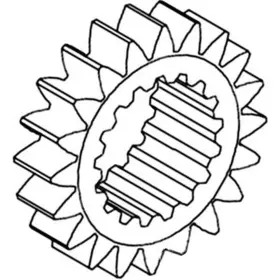 1687430m1 Stevens Lake Parts 12-speed Pinion Gear Fits Massey Ferguson 360 375 290uk