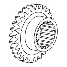 180419m1 Stevens Lake Parts 2nd Gear Fits 1080 1085 135 148 150 155 158 165 168 175 178 185 188 202 204 205