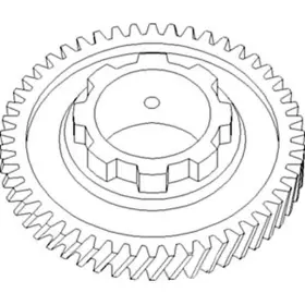 225831 Stevens Lake Parts 228293 Pinion Shaft 3rd Gear Fits Allis Chalmers D12 D14 D15