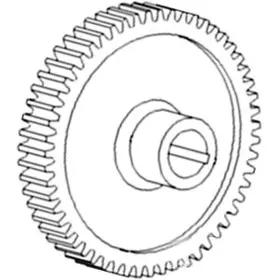 357459r2 Stevens Lake Parts 48418da Constant Mesh Gear Fits Ih Farmall H Super W4 Hv