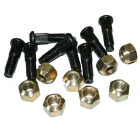 6519595 Stevens Lake Parts 9/16 Inch Wheel Stud And Nut Kit Fits Bobcat 753 763 773 863 S150 S160 S175 S185