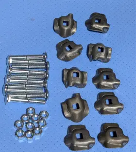 792493k Stevens Lake Parts Rake Teeth Clip Hold Down 10 Pack Fits New Holland 56 256 258 259 260