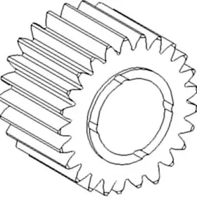 Stevens Lake Parts A168166 Planetary Gear Fits 1450b 1455b A157376 A168166-a A77292