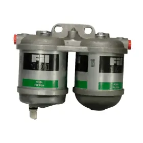 C5ne9165b Stevens Lake Parts Dual Fuel Filter Assembly With Aluminum Bowl Fits Ford Universal Products 2000 300