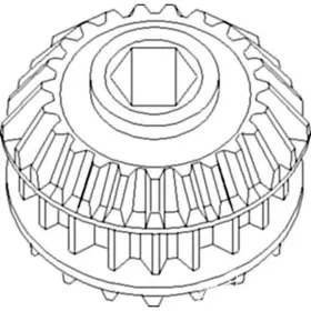 Stevens Lake Parts Cod70-0028 Corn Head Row Unit Gearbox Gear Fits 1092 1243 1290 1291 1293 443 444 444sh 493